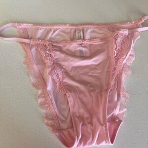 NWT - Victoria's Secret Pink Lace Panties size XL
